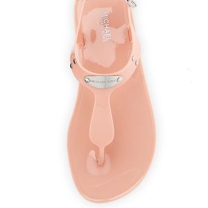 Michael Kors Pink Jelly Sandals